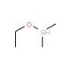 Dimethylethoxysilane (CAS 14857-34-2) - chemical structure image