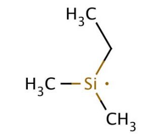 Dimethylethylsilane (CAS 758-21-4) - chemical structure image