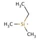 Dimethylethylsilane (CAS 758-21-4) - chemical structure image