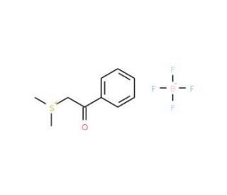 Dimethylphenacylsulfonium Tetrafluoroborate (CAS 24806-57-3) - chemical structure image
