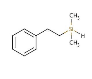 Dimethylphenethylsilane (CAS 17873-13-1) - chemical structure image