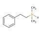 Dimethylphenethylsilane (CAS 17873-13-1) - chemical structure image
