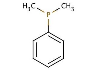 Dimethylphenylphosphine (CAS 672-66-2) - chemical structure image