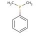 Dimethylphenylphosphine (CAS 672-66-2) - chemical structure image