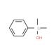 Dimethylphenylsilanol (CAS 5272-18-4) - chemical structure image
