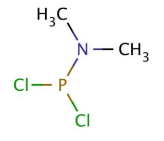 Dimethylphosphoramidous dichloride (CAS 683-85-2) - chemical structure image