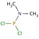 Dimethylphosphoramidous dichloride (CAS 683-85-2) - chemical structure image