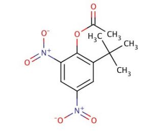 Dinoterb acetate (CAS 3204-27-1) - chemical structure image