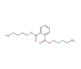 Dipentyl phthalate (CAS 131-18-0) - chemical structure image