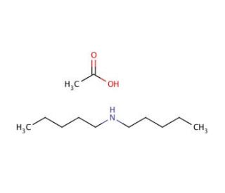 Dipentylamine acetate solution (CAS 211676-91-4) - chemical structure image