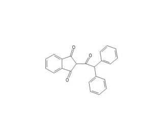 Diphacinone (CAS 82-66-6) - chemical structure image