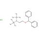 Diphenhydramine-d6 Hydrochloride (CAS 147-24-0 (unlabeled)) - chemical structure image