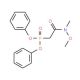 Diphenyl (N-Methoxy-N-methylcarbamoylmethyl)phosphonate (CAS 367508-01-8) - chemical structure image