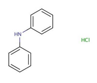 Diphenylamine Hydrochloride (CAS 537-67-7) - chemical structure image