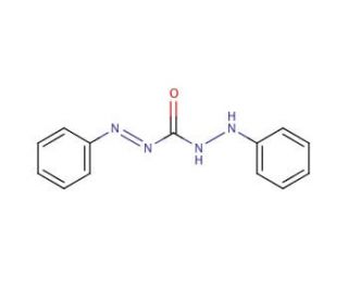 Diphenylcarbazone (CAS 538-62-5) - chemical structure image