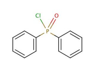 Diphenylphosphinic chloride (CAS 1499-21-4) - chemical structure image