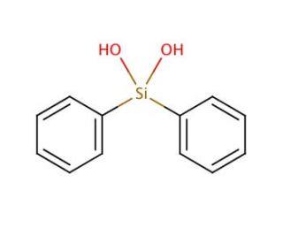 Diphenylsilanediol (CAS 947-42-2) - chemical structure image