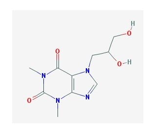 Diphylline (CAS 479-18-5) - chemical structure image