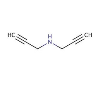 Dipropargylamine (CAS 6921-28-4) - chemical structure image