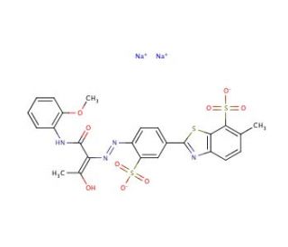 Direct yellow 27 (CAS 10190-68-8) - chemical structure image