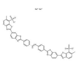 Direct yellow 29 (CAS 6537-66-2) - chemical structure image