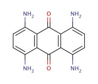 Disperse Blue 1 (CAS 2475-45-8) - chemical structure image