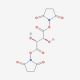 Disuccinimidyl L-Tartrate (CAS 62069-75-4) - chemical structure image