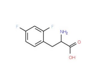 dl-2,4-Difluorophenylalanine (CAS 32133-35-0) - chemical structure image