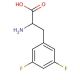 DL-3,5-Difluorophenylalanine (CAS 32133-37-2) - chemical structure image