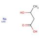 DL-3-Hydroxybutyric acid, sodium salt (CAS 150-83-4) - chemical structure image