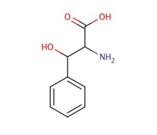 DL-3-Phenylserine hydrate (CAS 207605-47-8) - chemical structure image