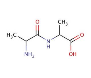 DL-Ala-DL-Ala (CAS 2867-20-1) - chemical structure image