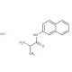 DL-Alanine β-naphthylamide hydrochloride (CAS 74144-49-3) - chemical structure image