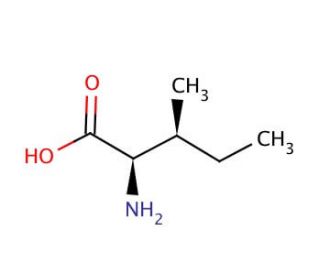 DL-allo-Isoleucine (CAS 3107-04-8) - chemical structure image