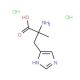 DL-α-Methylhistidine dihydrochloride (CAS 32381-18-3) - chemical structure image