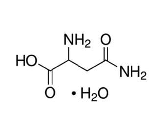 DL-Asparagine monohydrate (CAS 3130-87-8) - chemical structure image
