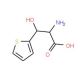 DL-beta-(2-Thienyl)-serine (CAS 32595-59-8) - chemical structure image