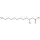 DL-β-Hydroxylauric acid (CAS 1883-13-2) - chemical structure image