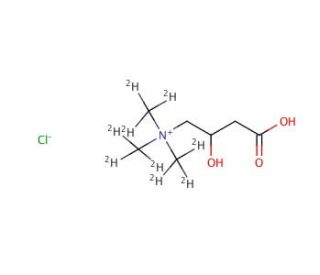 DL Carnitine-d9 Chloride (CAS 1219386-75-0) - chemical structure image