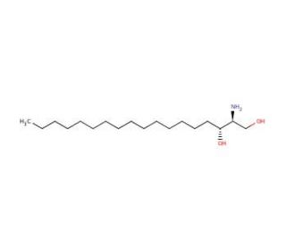 DL-erythro-Dihydrosphingosine (CAS 3102-56-5) - chemical structure image