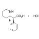 DL-erythro Ritalinic acid hydrochloride - chemical structure image