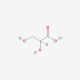 DL-Glyceric acid (CAS 473-81-4) - chemical structure image