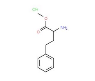 DL-Homophenylalanine methyl ester hydrochloride (CAS 85808-33-9) - chemical structure image