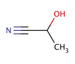 DL-Lactonitrile (CAS 78-97-7) - chemical structure image