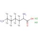 DL-Lysine-3,3,4,4,5,5,6,6-d8 dihydrochloride (CAS 284664-87-5) - chemical structure image
