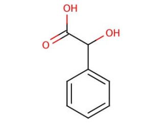 DL-Mandelic acid (CAS 90-64-2) - chemical structure image