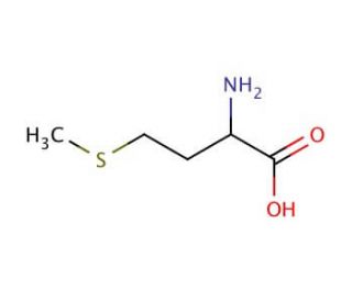 DL-Methionine (CAS 59-51-8) - chemical structure image
