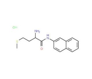 DL-Methionine beta-naphthylamide hydrochloride (CAS 97405-58-8) - chemical structure image