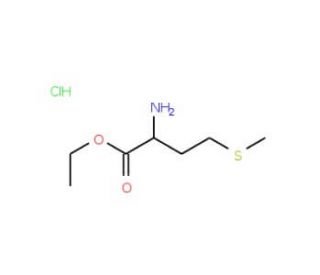 DL-Methionine ethyl ester hydrochloride (CAS 6297-53-6) - chemical structure image