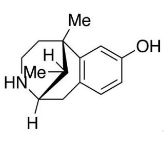 dl-Normetazocine (CAS 25144-78-9) - chemical structure image